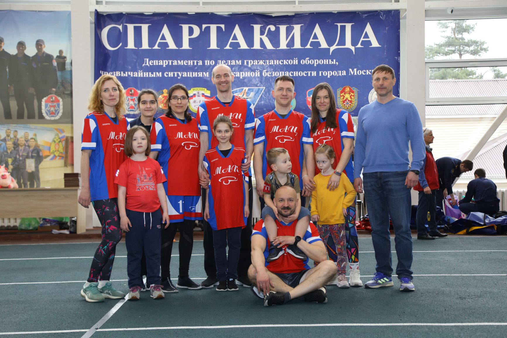 Веселые семейные старты